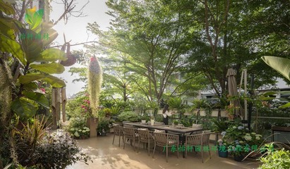 南海區(qū)大瀝鎮(zhèn)創(chuàng)意園7號樓屋頂花園綠化工程施工改造